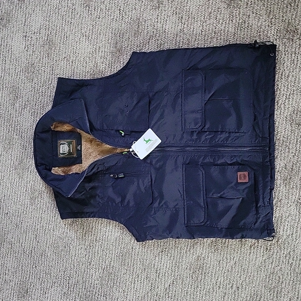 Mens Fleece Lined Vest